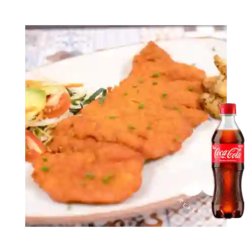 Combo Chuleta Especial + Coca Cola Original 400 ml