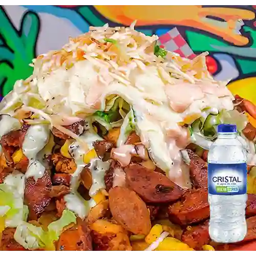 Combo Mini Combinada Al 100 + Cristal Sin Gas 400 ml