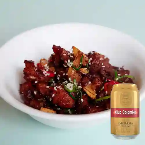 Combo Hot&Spicy Chicken + Club col. Dorada Lta 330ml
