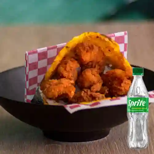 Combo Arepa Divertida + Sprite Original 400ml