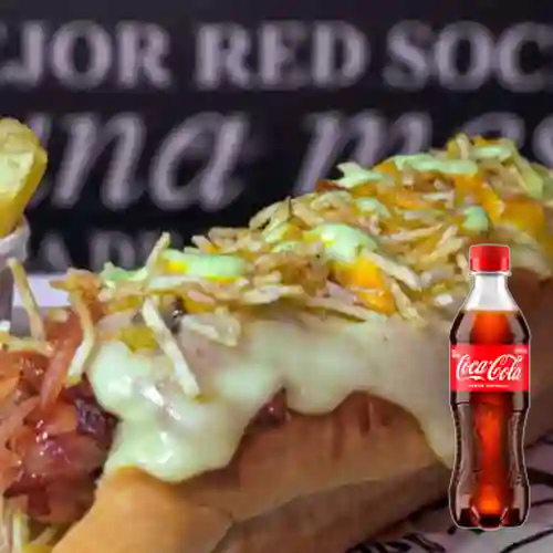 Combo Perro M + Coca Cola Original 400 ml
