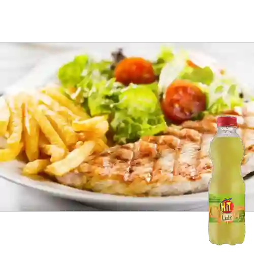 Combo Pechuga a la Plancha + Jugo Hit Pes 500 ml