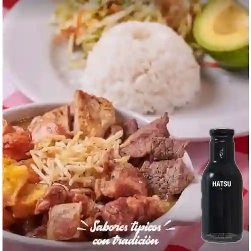 Combo Cazuela Paisa de 32 Onzas +Hatsu Negro de 400ml