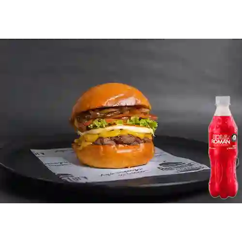 Combo Burger Costeña + Kola Román Original 400ML