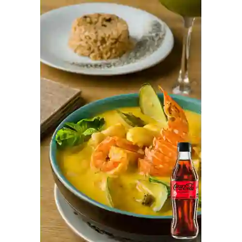 Combo Cazuela Máncora + Coca Cola Sin Azúcar 300ML