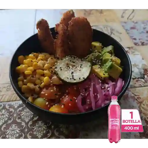 Combo Bowl Lunch + Postobón Manzana 400 ml