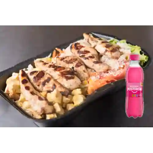 Combo Ensalada Del Huerto Al Grill + Gaseosa Manzana