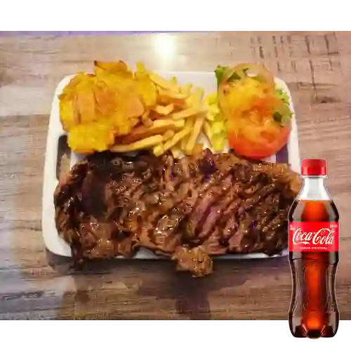 Combo Churrasco + Coca Cola Original 400 ml