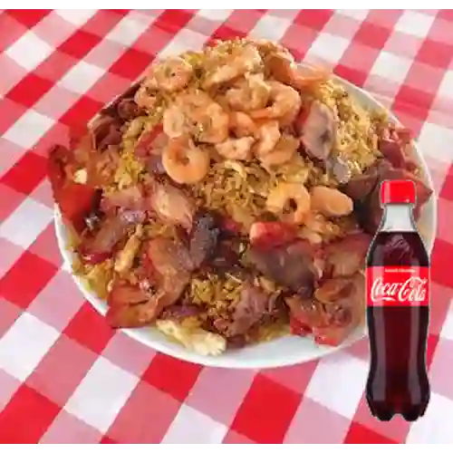 Arroz Chino Súper Casa 6 Carnes +CocaCola Org 400ml