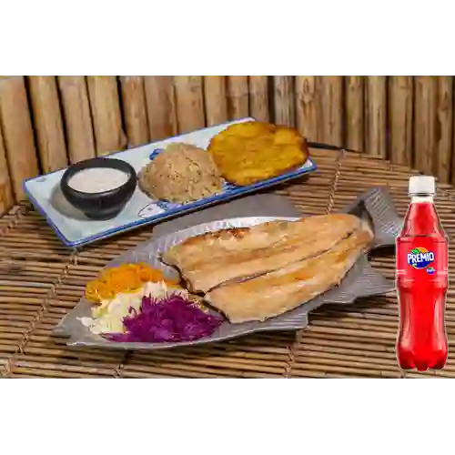 Combo Trucha a la Plancha + Premio 400 ml
