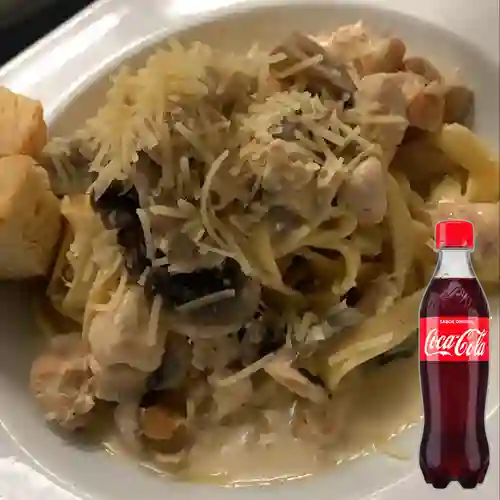 Combo Fettuccine Immigrante + Coca-cola 400 ml