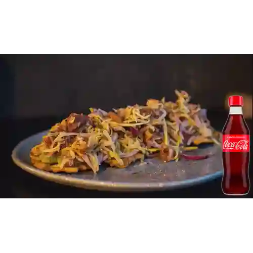 Combo Ceviche de Chicharrón +Cocacola Orig 350ml