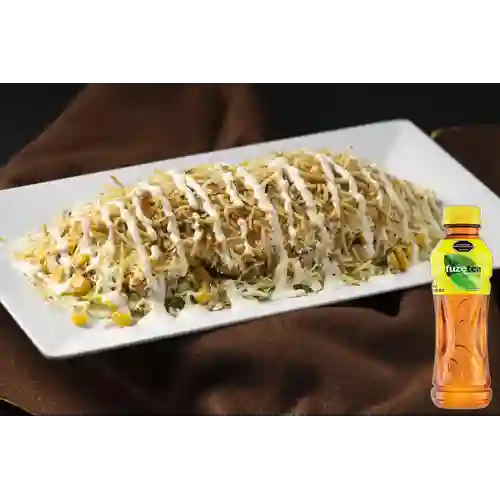 Combo Desgranado Del Barrio + Fuze Tea Limón 400ML