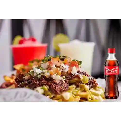 Combo Papas Mexicanas + Coca Cola Original 400 ml