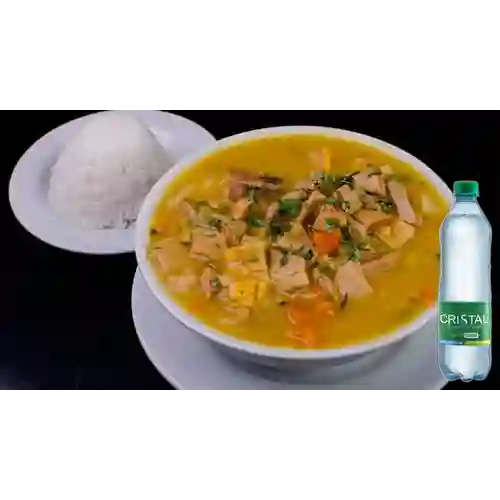 Combo Mondongo + Cristal con Gas 500 ml