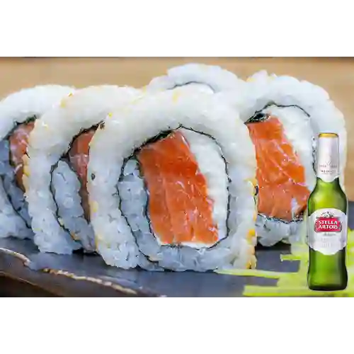 Combo Philadelphia + Cerveza Stella Artois Bot. 330ml