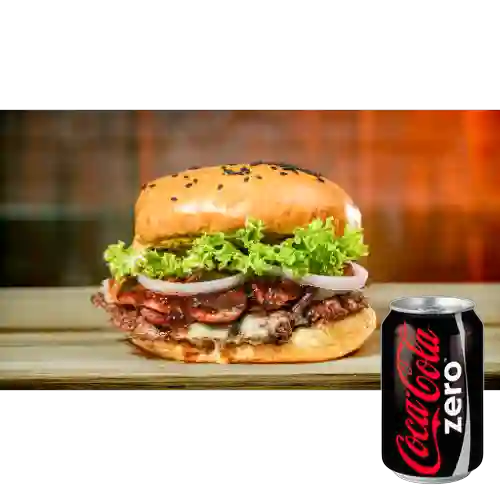 Combo Santarrosana + Coca Cola Zero 235 ml