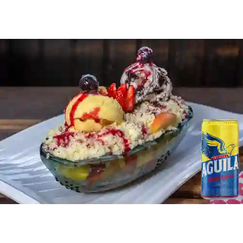 Combo Ensalada Jumbo + Aguila 269 ml