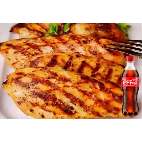 Combo Pechuga a la Plancha + Coca Cola Original 400 ml