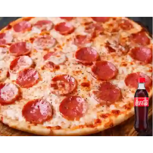 Combo Pizza Pequeña 4P +Cocacola Orig 400ml