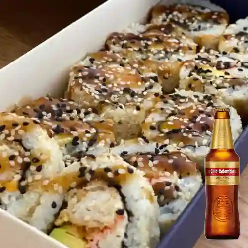 Combo King Roll + Club col. Dorada Bot. 330ml