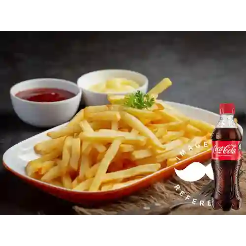 Combo Papas a la Francesa + Coca Cola Original 400 ml