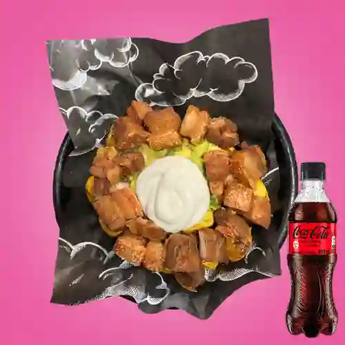 Combo Chicharrón Chicano + Coca-Cola Sin Azúcar 400 ml