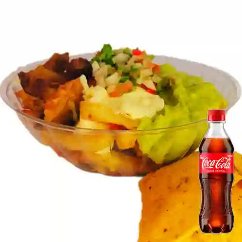 Combo Papas Mexicano + Coca Cola Original 400 ml