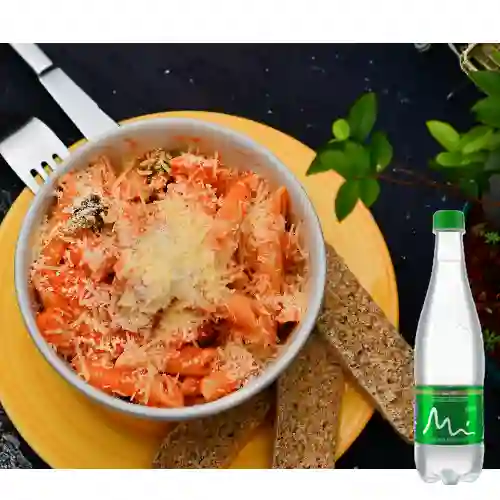 Combo Fresca Pasta + Manantial Con Gas 600ML