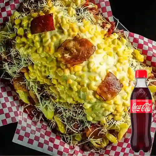 Combo Salvajada Personal +Cocacola Orig 400ml