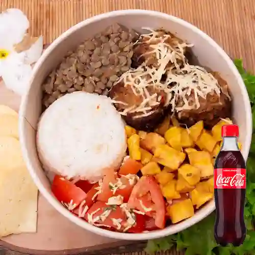 Combo Bowl Andalucia + Coca-Cola Sabor Original 400 ml