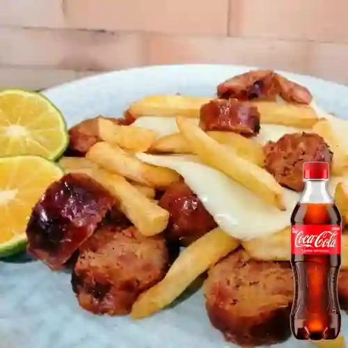 Combo Choripapa + Coca Cola Original 400 ml