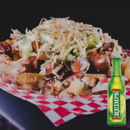 Combo Salchipapa Costeña Súper + REDD´S 330 ml