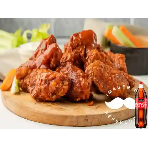 Combo Alitas X 24 + Coca Cola Original 1.5 L