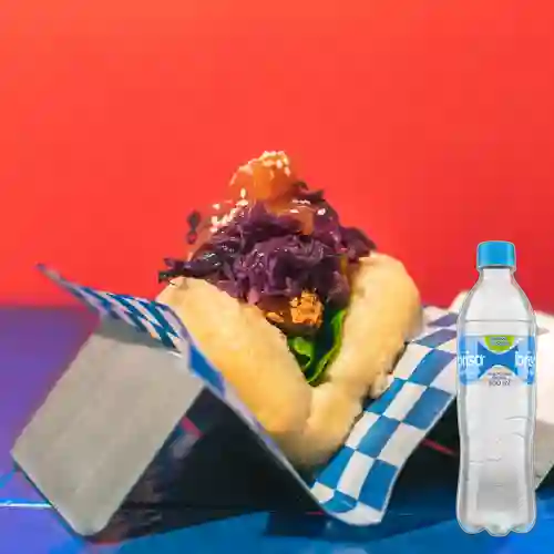 Combo Bao Pollo Crocante X2 + Brisa Sin Gas 600ML