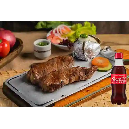 Combo Churrasco + Coca-Cola Sabor Original 250 ml