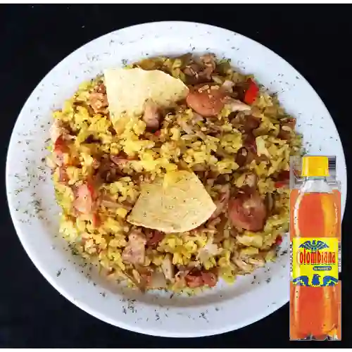 Combo Arroz a la Barra + Colombiana Postob��n