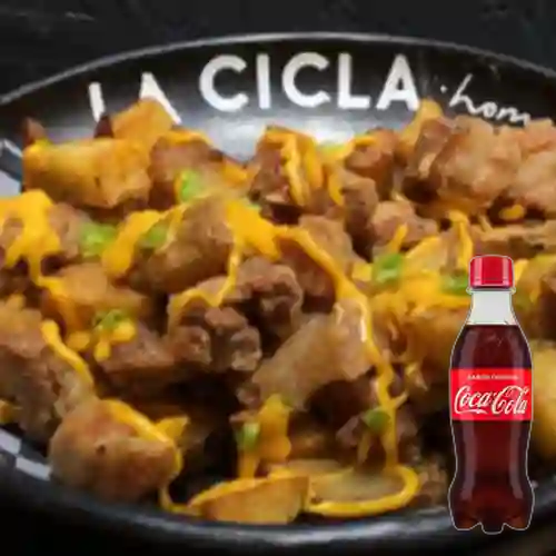 Combo Chicharrón 500 gr + Coca Cola Pet 250 ml