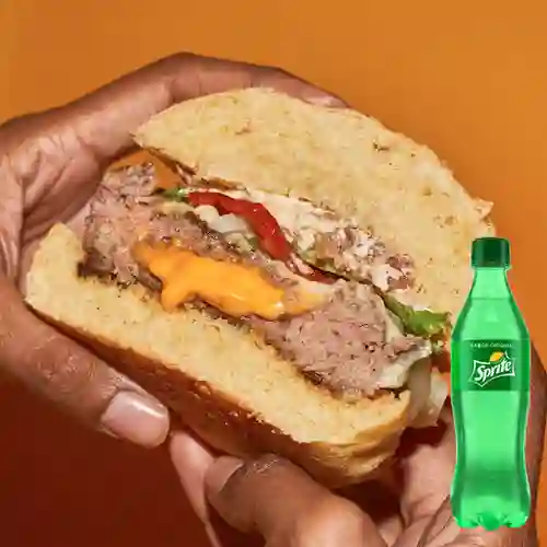 Combo Hamburguesa Cooper + Sprite 400ml