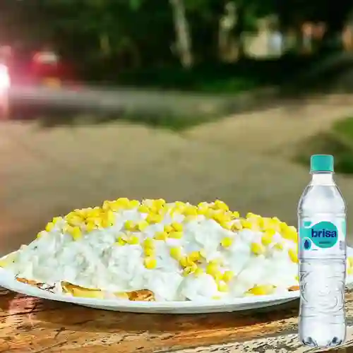 Combo Desgranado con Todo + Brisa Sin Gas 600ML