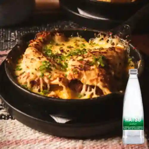 Combo Enchiladas Suizas + Agua Hatsu con Gas 300 ml