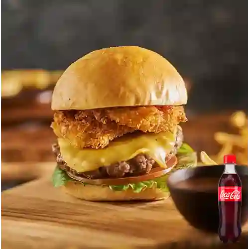 Combo Hamburguesa Especial +Cocacola Orig 400ml