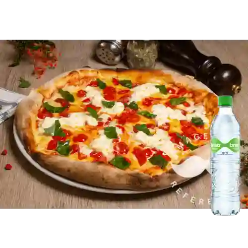 Combo Pizza Margarita + Brisa Con Gas 600ML