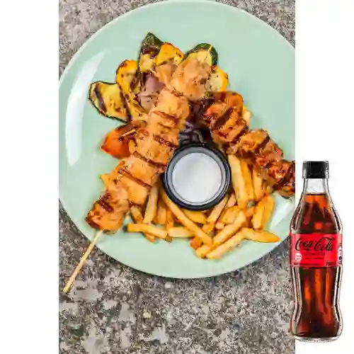 Combo Shish Taouk + Coca Cola Sin Azúcar 300ML