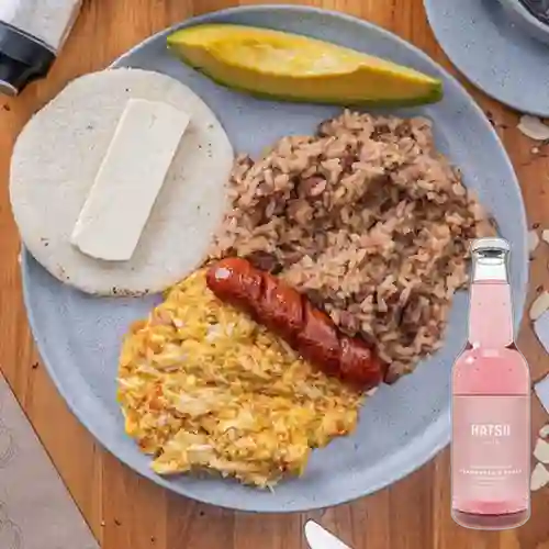 Combo Calentaó de Rigo +Hatsu Frambuesa&Rosas 300ml