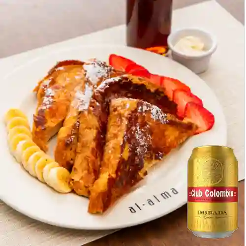 Combo Tostadas Francesas Clásicas + Club Col. Dorada 355ml