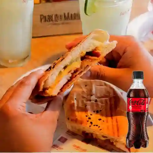 Combo Sándwich Pablo&Maria +Cocacola S/az 400ml