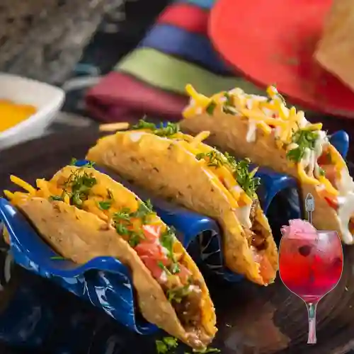 Combo Tacos Don Ramon + Soda Mijares 2X1