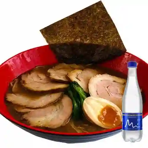 Combo Chashu Ramen + Agua Manantial Sin Gas 600 ml