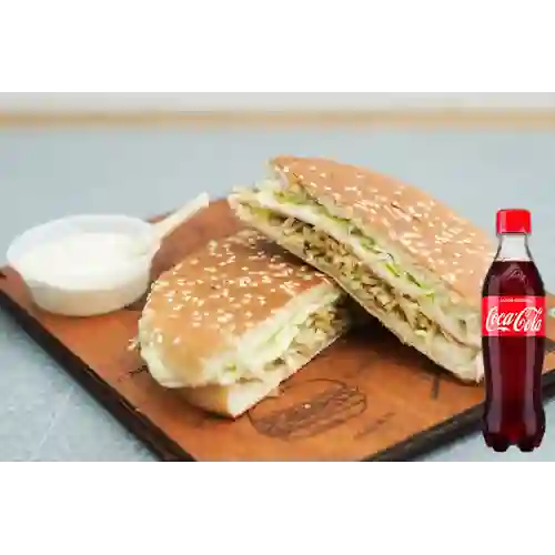 Combo Aplastado Super +Cocacola Orig 400ml